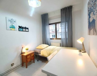 Habitación Individual H3 C/ Sierra de Tornavacas, Villa de Vallecas, Madrid.